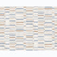 Fresnaye Light Blue Linen Stripe Wallpaper