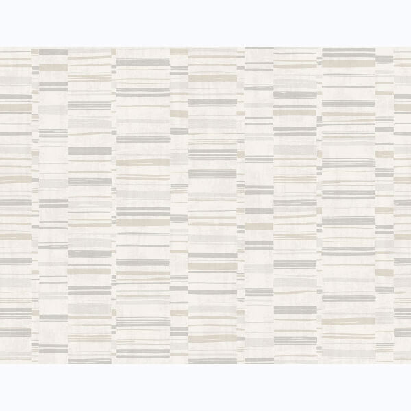 Fresnaye Neutral Linen Stripe Wallpaper