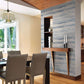Sandhurst Blue Abstract Stripe Wallpaper