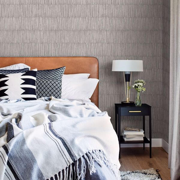 Zandari Light Grey Distressed Texture Wallpaper