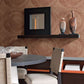 Lalit Burnt Sienna Medallion Wallpaper