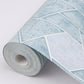 Granada Aqua Geometric Wallpaper