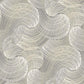 Karson Grey Swirling Geometric Wallpaper