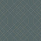 Ballard Teal Geometric Wallpaper