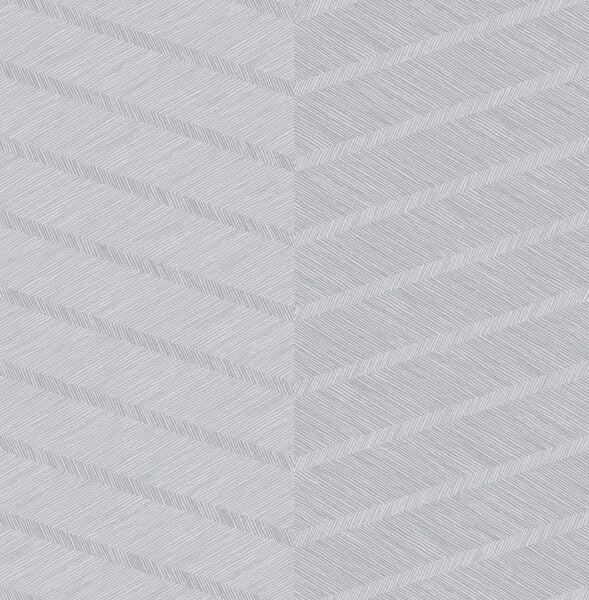 Aspen Grey Chevron Wallpaper
