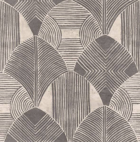 Westport Charcoal Geometric Wallpaper