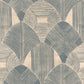 Westport Teal Geometric Wallpaper