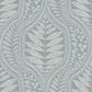 Juno Teal Ogee Wallpaper