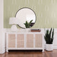 Juno Green Ogee Wallpaper