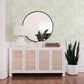 Merritt Green Geometric Wallpaper