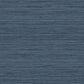 Barnaby Indigo Faux Grasscloth Wallpaper