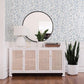 Thea Blue Floral Trail Wallpaper