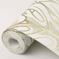 Balboa Gold Botanical Wallpaper