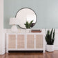 Ballard Light Blue Geometric Wallpaper