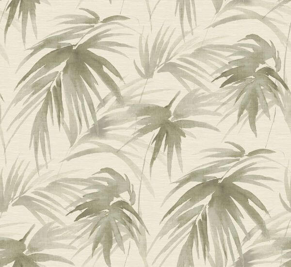 Darlana Sage Grasscloth Wallpaper