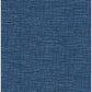 Exhale Dark Blue Woven Texture Wallpaper