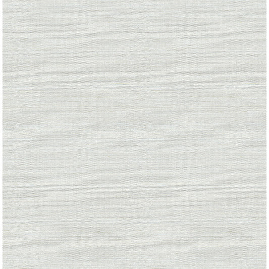 Agave Grey Imitation Grasscloth Wallpaper
