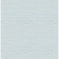 Agave Blue Imitation Grasscloth Wallpaper