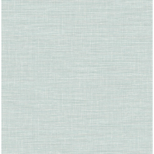 Exhale Blue Woven Texture Wallpaper
