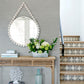 Exhale Grey Woven Texture Wallpaper