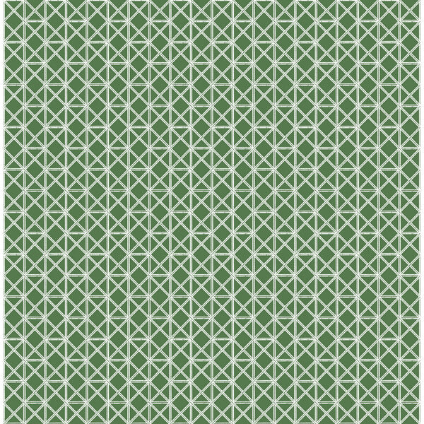 Lisbeth Green Geometric Lattice Wallpaper