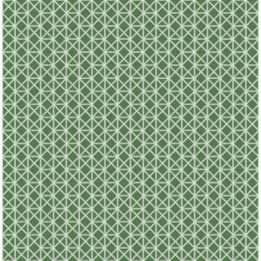 Lisbeth Green Geometric Lattice Wallpaper