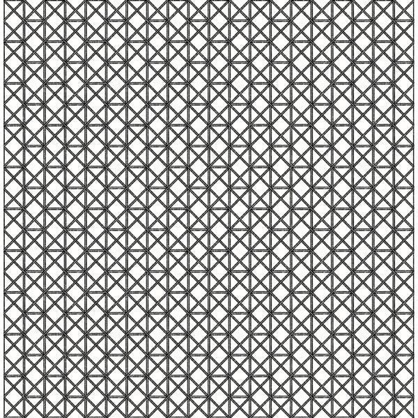 Lisbeth Black Geometric Lattice Wallpaper
