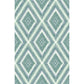 Zaya Green Tribal Diamonds Wallpaper