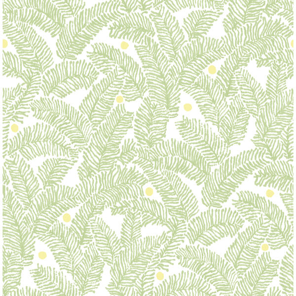 Athina Sage Fern Wallpaper