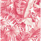 Alfresco Pink Tropical Palm Wallpaper