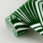 Cabarita Green Art Deco Flocked Leaves Wallpaper