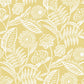 Alma Yellow Tropical Floral Wallpaper
