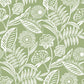 Alma Green Tropical Floral Wallpaper
