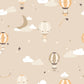 Neutral Hot Ballons Wallpaper