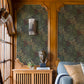 Sumner Black Woodland Botanical Wallpaper