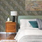 Sumner Brown Woodland Botanical Wallpaper
