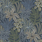Sumner Navy Woodland Botanical Wallpaper