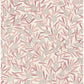 Zulma Pink Decorative Botanical Wallpaper
