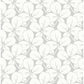 Robert Light Grey Clover Wallpaper
