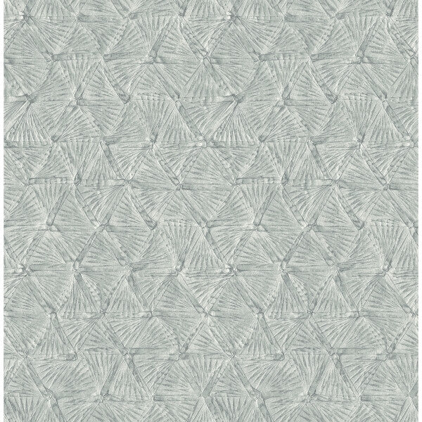 Wright Slate Textured Triangle Wallpaper