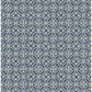 Larsson Indigo Ogee Wallpaper