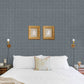 Larsson Indigo Ogee Wallpaper