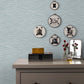 Benson Light Blue Variegated Stripe Wallpaper