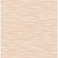 Benson Coral Variegated Stripe Wallpaper