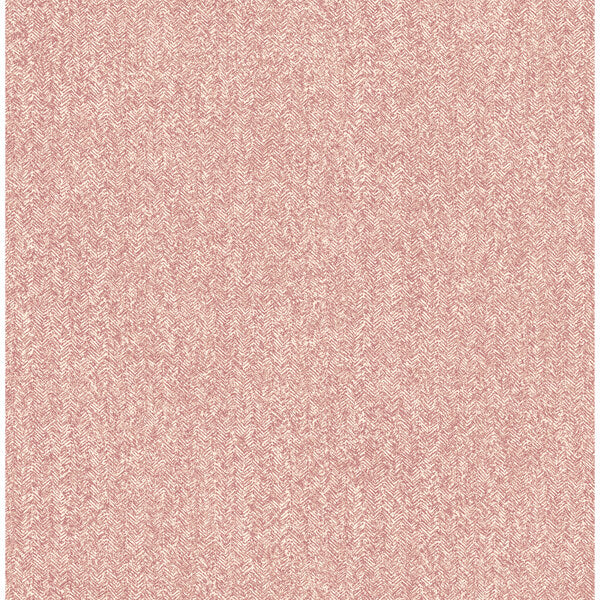Ashbee Burgundy Tweed Wallpaper