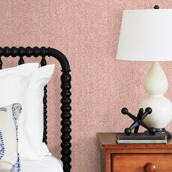 Ashbee Burgundy Tweed Wallpaper