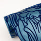 Selwyn Flock Dark Blue Floral Wallpaper