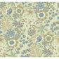 Voysey Green Floral Wallpaper