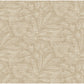 Lei Wheat Etched Leaves Wallpaper