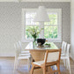 Ting Taupe Abstract Woven Wallpaper
